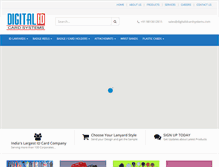 Tablet Screenshot of digitalidcardsystems.com
